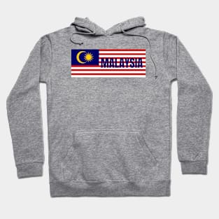 Malaysia in Malaysian Flag Hoodie